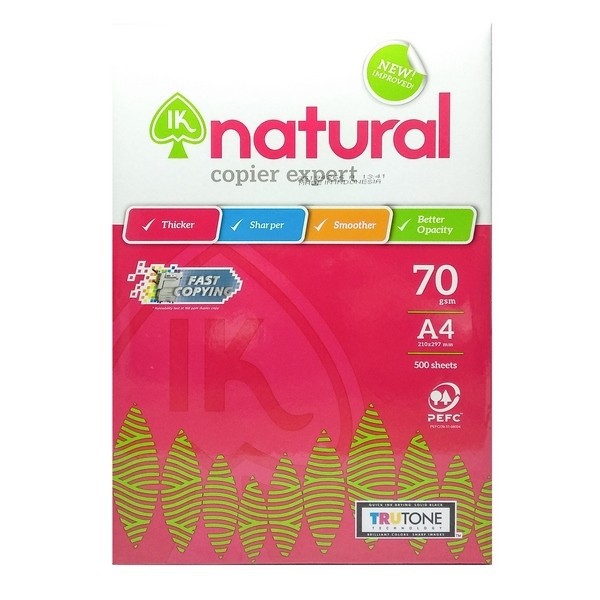 Giấy IK Natural 70 gsm A4 giá rẻ