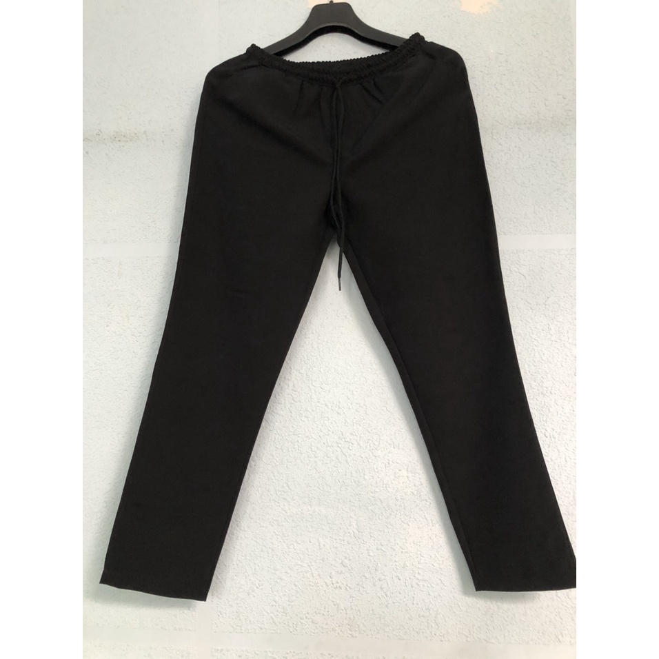 Quần baggy nam nữ lưng thun chất kate ford xịn (ảnh thật) Vuasivuare