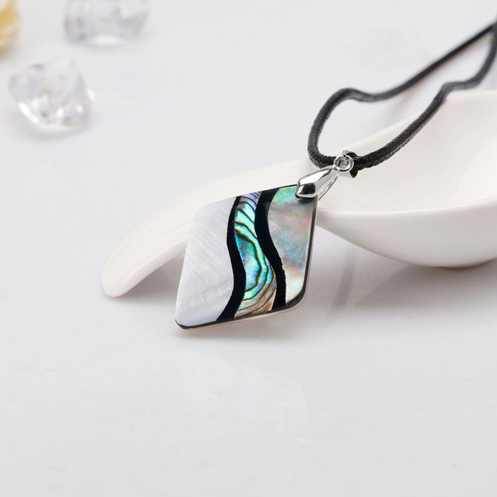 VANES1 Vòng cổ Mặt Vỏ Sò Tự Nhiên Thời Trang Cho Nữ