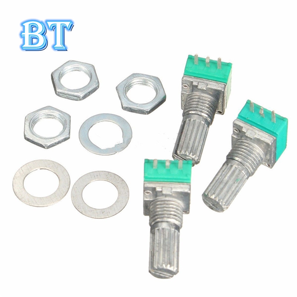 1 Chiết Áp Tuyến Tính 6mm Loại B 10K ohm