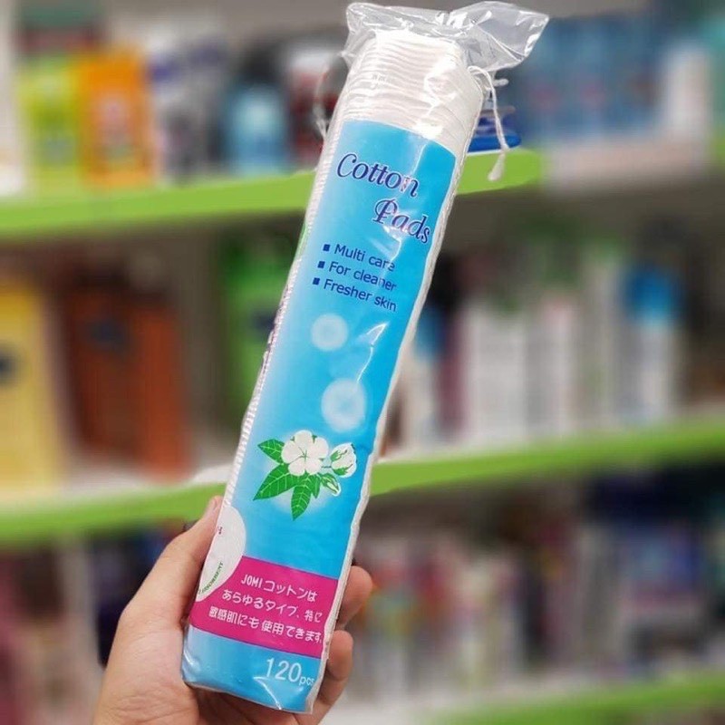 Bông Tẩy Trang JOMI Nhật Bản - Hàng chính hãng 120 miếng
