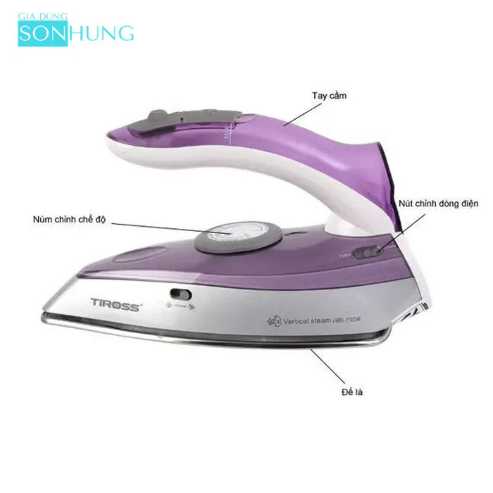 BÀN LÀ DU LỊCH TIROSS TS527 CÔNG SUẤT 1000W