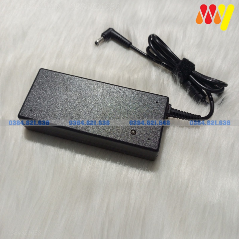 Sạc Laptop Asus 19V - 4.74A  90W đầu cắm 5mm x 2.5mm New 100%, kèm dây nguồn. Bảo hành 12 tháng đổi  mới