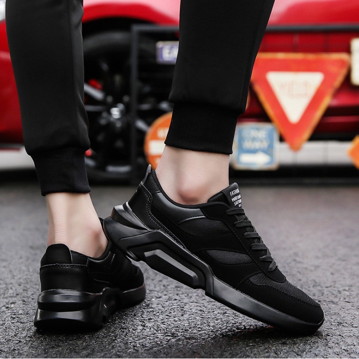 Giày thể thao sneaker nam D55, phong cách trẻ trung năng động, đế cao su non đi cực êm | BigBuy360 - bigbuy360.vn