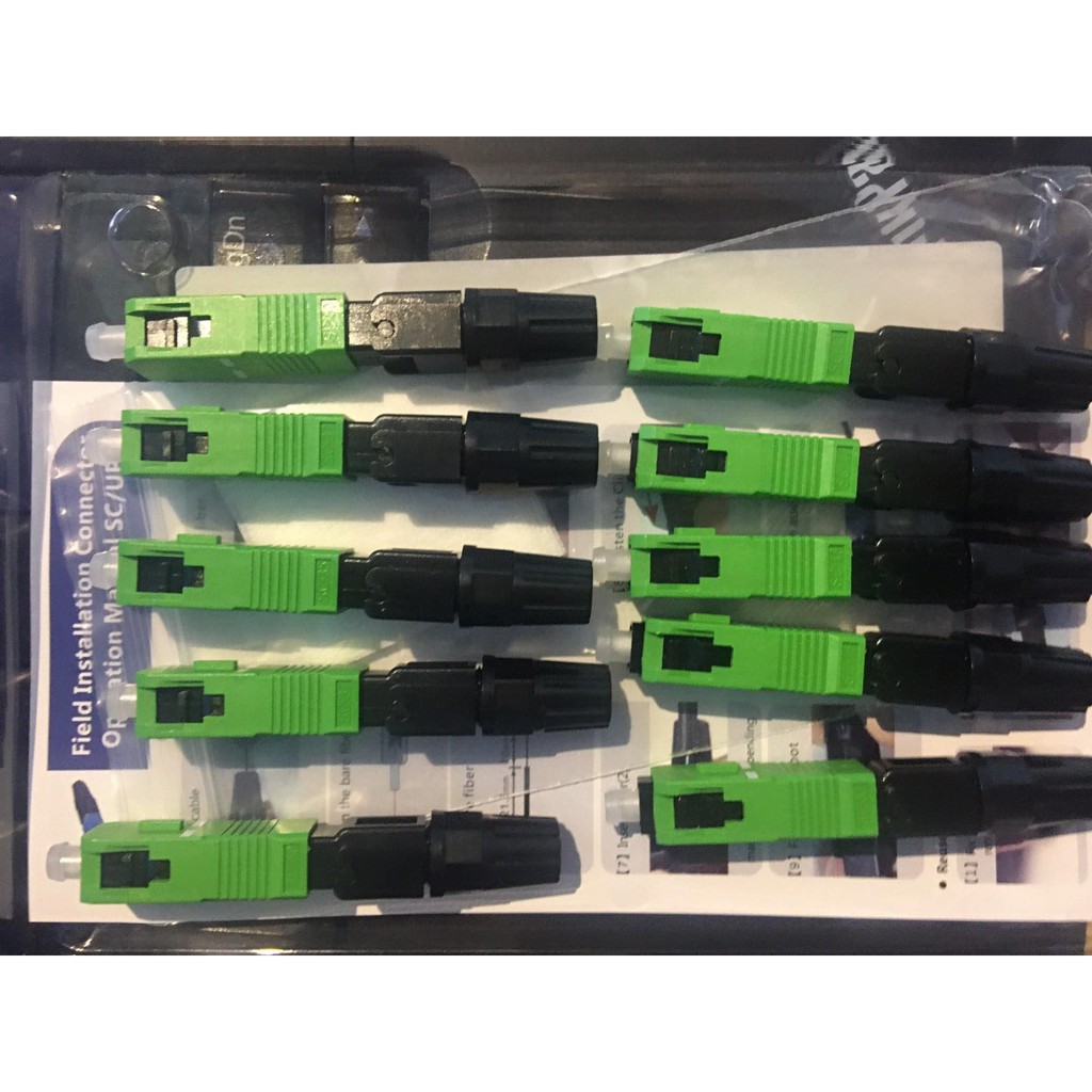 10 Đầu fast Quang Connector