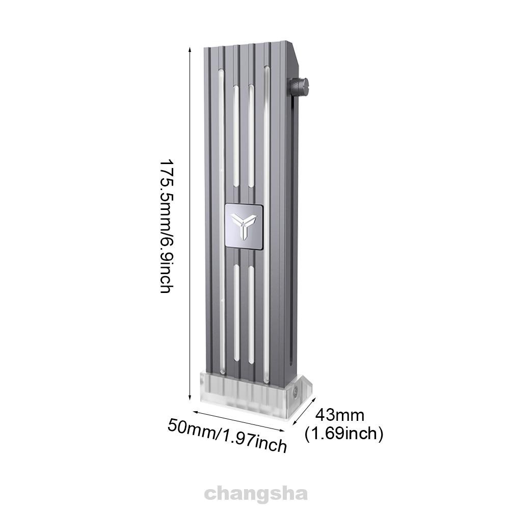 Protective Durable Gorgeous PC Computer For Motherboard Magnalium Alloy 5V 3pin ARGB LED Change Graphics Card Support | BigBuy360 - bigbuy360.vn