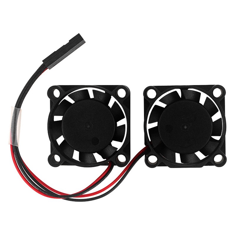 Quạt Tản Nhiệt Kép 16DBA 4B 3B + 5V Không Gây Tiếng Ồn Cho Raspberry Pi 4