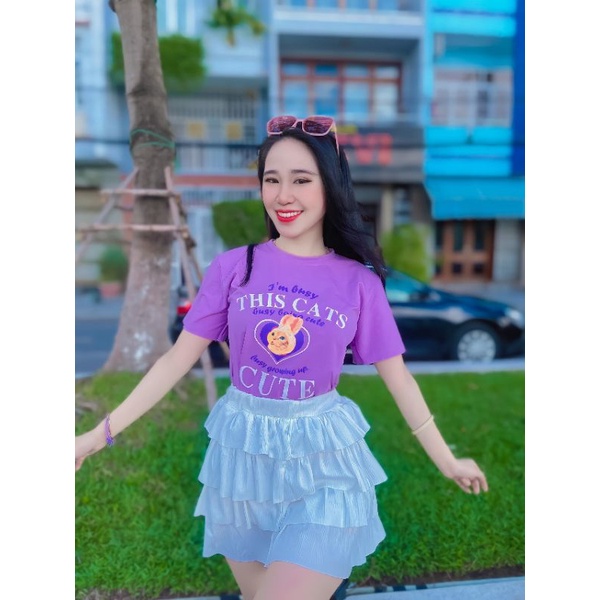 Áo thun nữ cao cấp GYZ chất cotton chuẩn xịn hàng đẹp giá tốt kiểu dáng trẻ trung