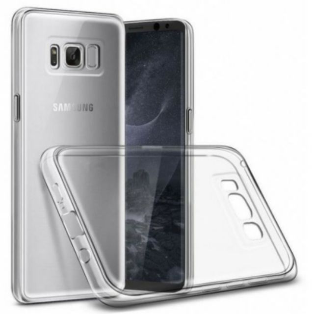 Ốp lưng silicon galaxy S8 plus trong suốt siêu mỏng