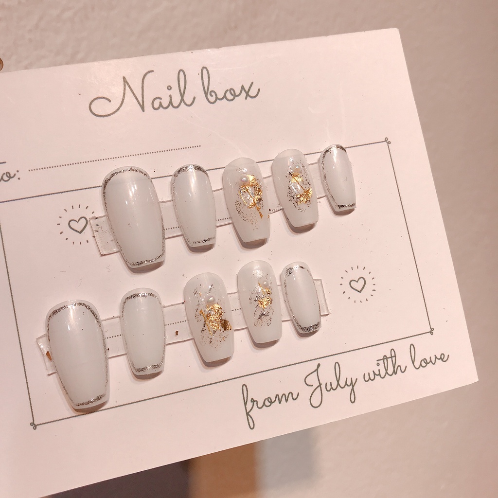 Móng giả thiết kế nail box thanh lý lẻ size có sẵn giá sỉ julynails.vn