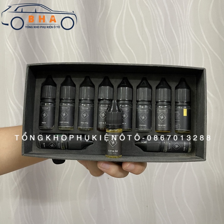 Tinh dầu nước hoa ô tô XETHOM cao cấp, mùi hương hoa cỏ tự nhiên( KÈM ẢNH THẬT)