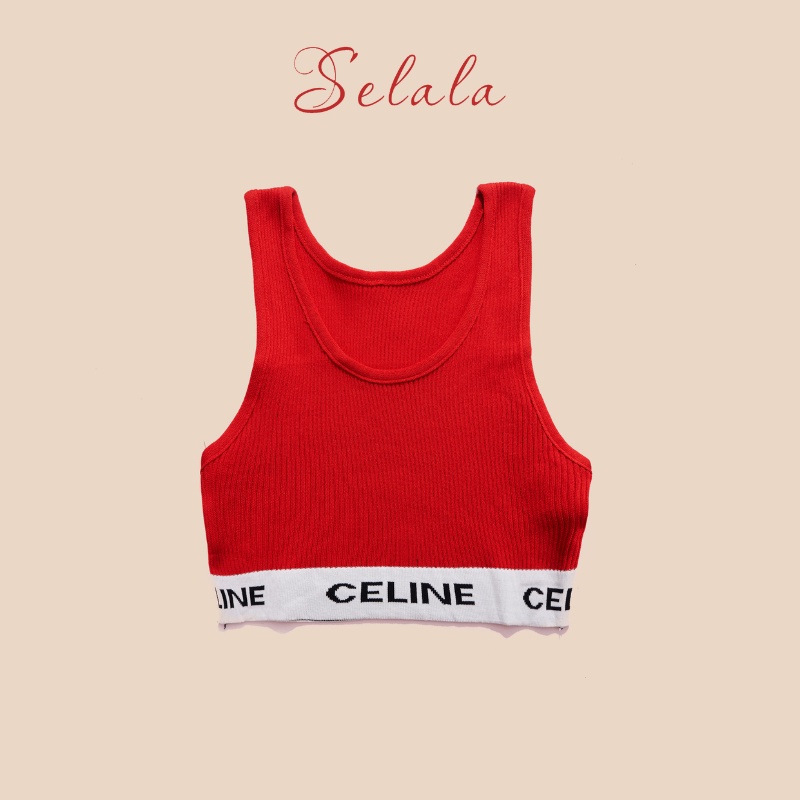 Áo Bra Selala Celine Chất Gân Tăm Thoáng Mát Co Giãn Đa Chều V19