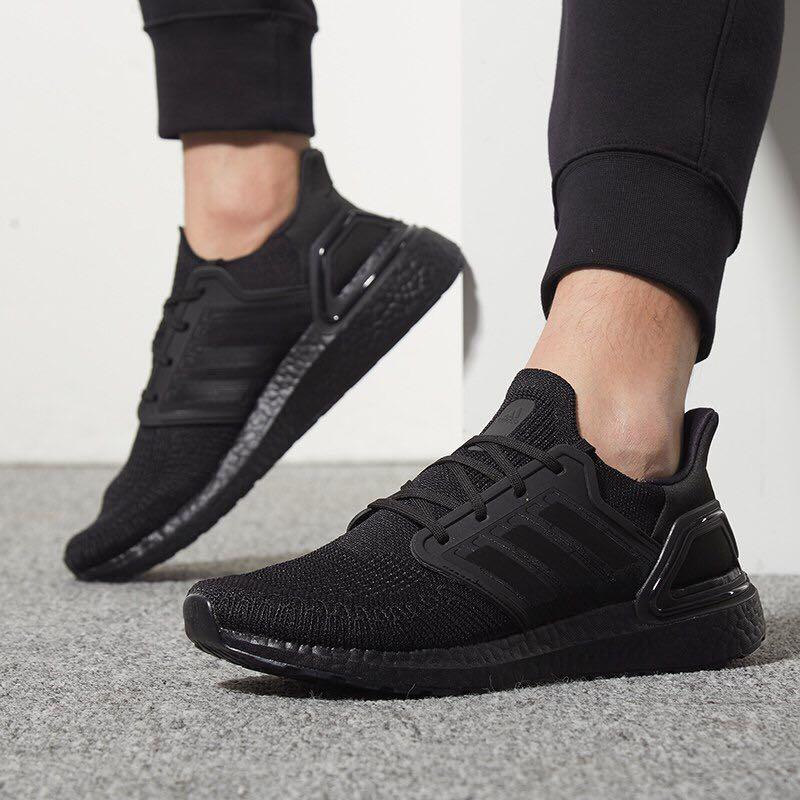 Giày Ultra Boost 20 Chính HãngFREESHIP Adidas Ultraboost 20 Triple Black- Giày Sneaker Thể Thao Unisex- Simple Sneaker