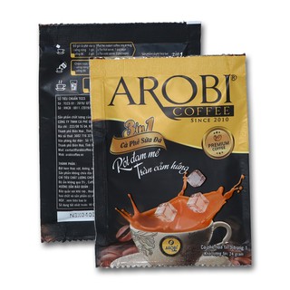 [HOÀN XU] Gói cà phê hòa tan 3 trong 1 - Arobi Coffee 24gr - Cà phê sữa đá - Cà phê hòa tan 3 in 1 - Arobi Coffee