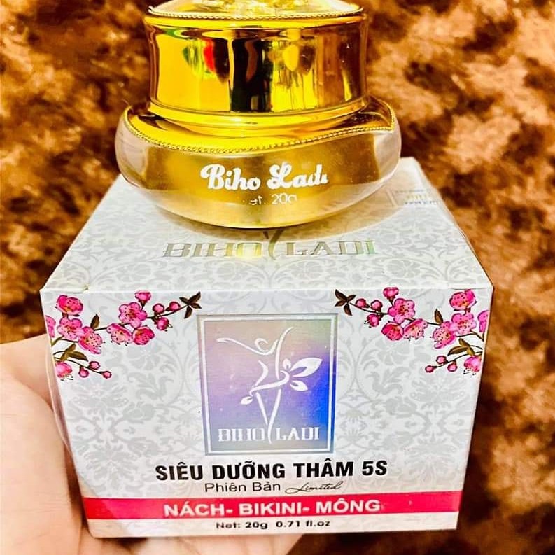 [ CHÍNH HÃNG ] SIÊU DƯỠNG THÂM 5S BIHO LADI THÂM NÁCH-BẸN-MÔNG-TI-BỤNG-CỔ-CHÂN-TAY-ĐẦU GỐI - SỐ 1 THỊ TRƯỜNG