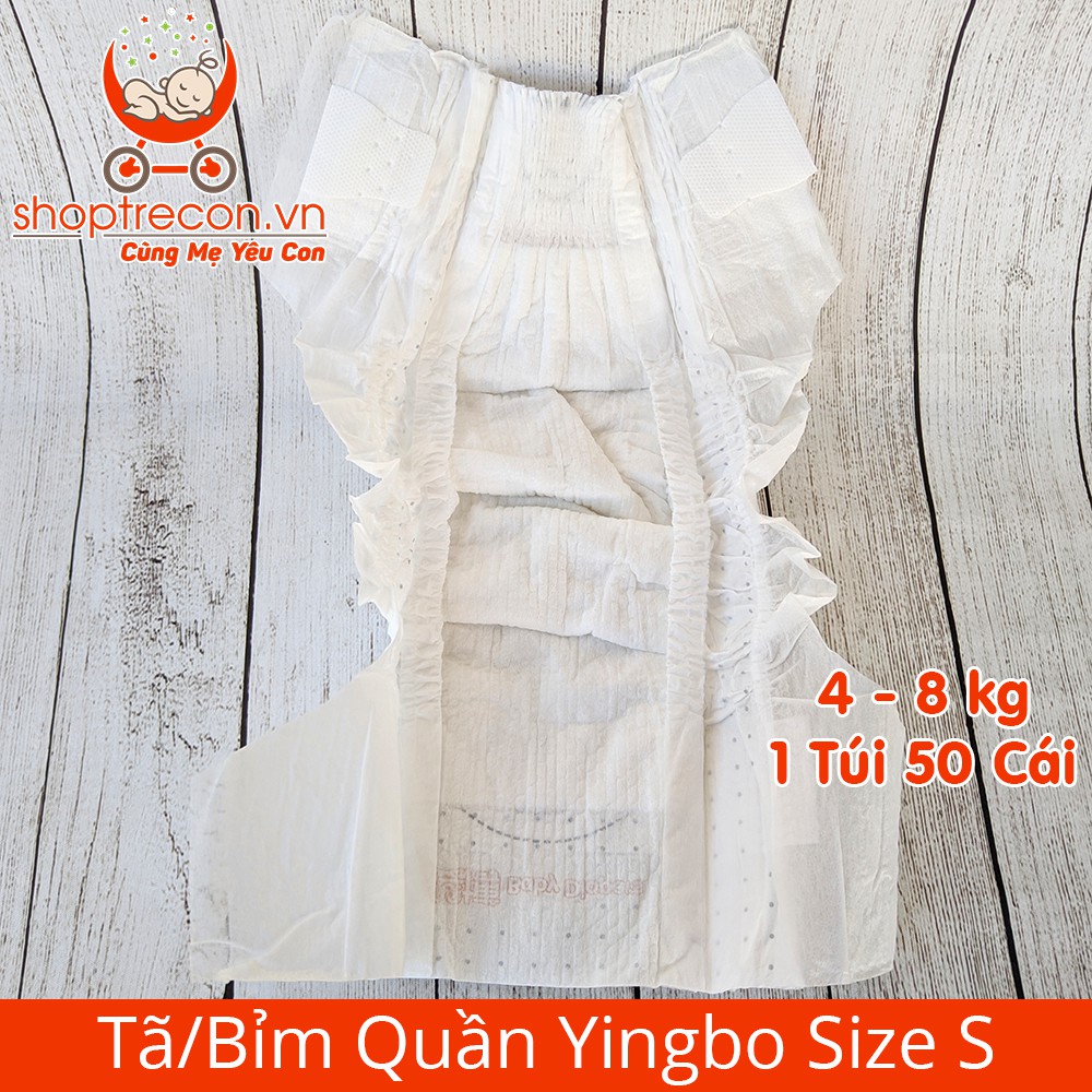 [ Tả Yingbo ] 50 miếng tã / bỉm dán - quần Yingbo cao cấp full size S/M/L/XL/XXL/XXXL