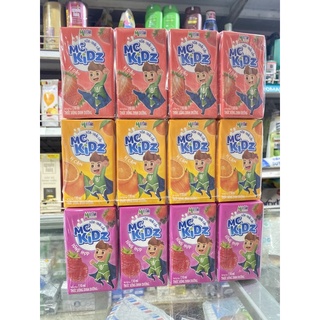 Sữa Trái Cây MC KIDZ Mộc Châu Dâu/Cam/Tổng Hợp Lốc 4 hộp x 110ml