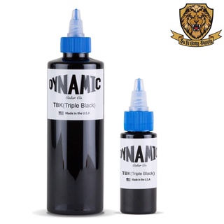 Mực xăm tattoo Dynamic Black TBK 1oz-8oz