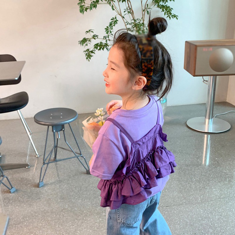 Set Áo Thun Ngắn Tay + Áo Hai Dây Phong Cách Hàn Quốc Cho Nữ