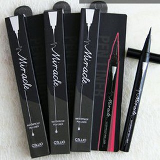 Bút dạ kẻ mắt Miracle Waterproof Pen Liner Cellio