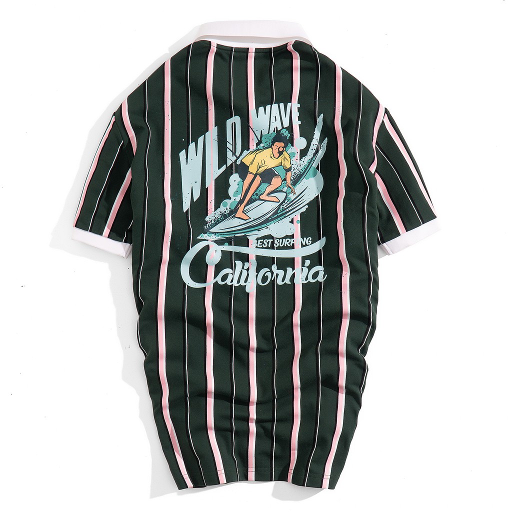 Áo thun polo nam SURFING 4D in hình họa tiết ,vải CVC,chuẩn form,thiết kế phong cách năng động cá tính AREMI - APL0020 | BigBuy360 - bigbuy360.vn