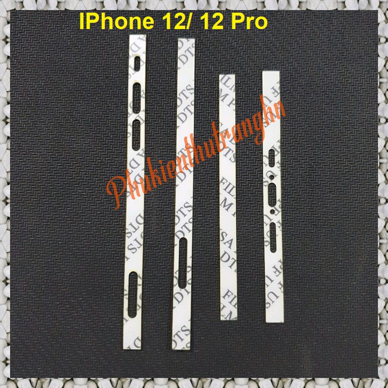 PPF dán viền IPhone 12/ 12 Mini/ 12 Pro/ 12 Pro Max trong suốt siêu dính, kháng trầy xước cực tốt - phukienthutranghn