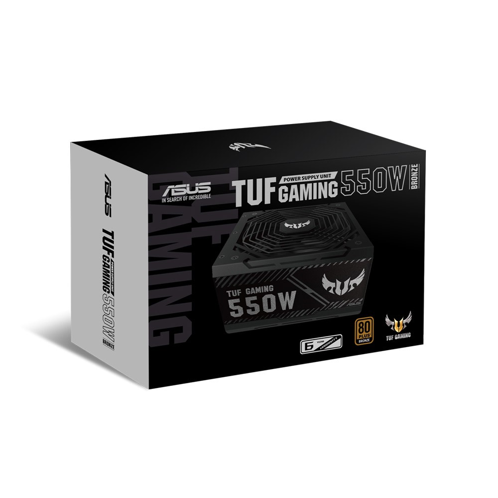 Nguồn máy tính Asus TUF GAMING 550B 80 Plus Bronze Hàng chính hãng