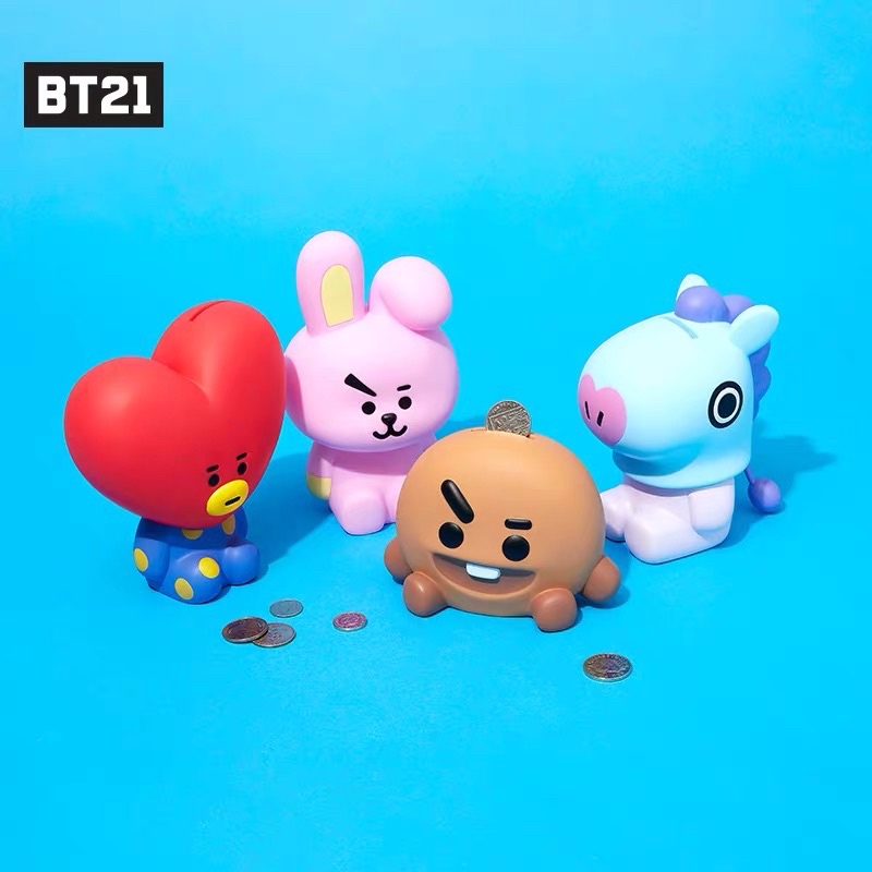 Ống heo tiết kiệm BT21 Coin Bank | Mô hình chính hãng