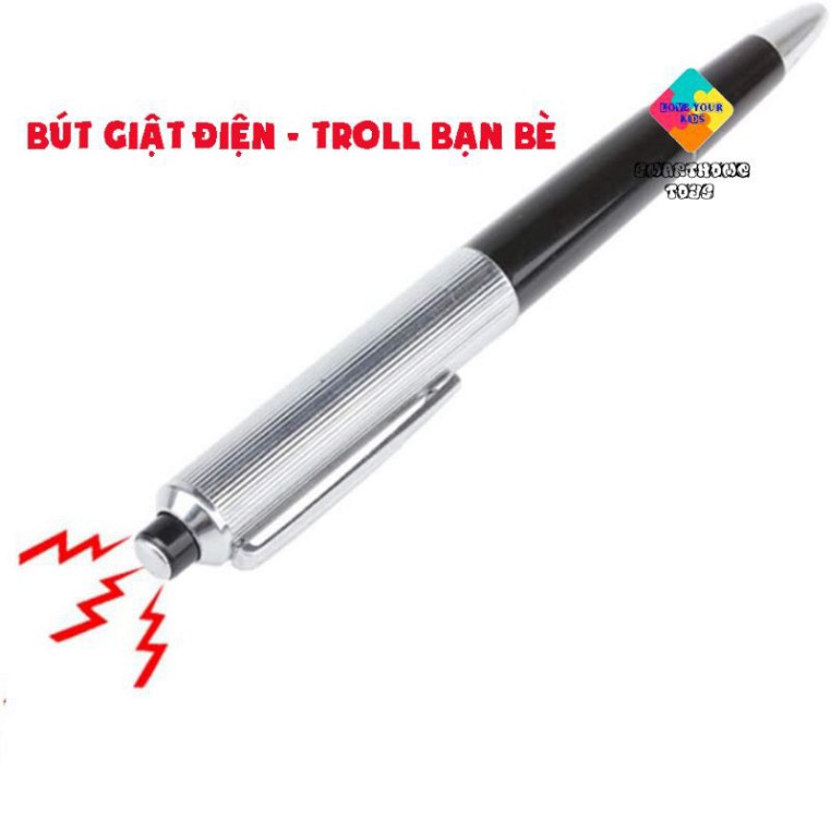 Đồ Chơi Troll Cá Tháng Tư - Đồ Chơi Giảm Stress Bút Bi Giật Điện Troll Bạn Bè - SmartHome Toys