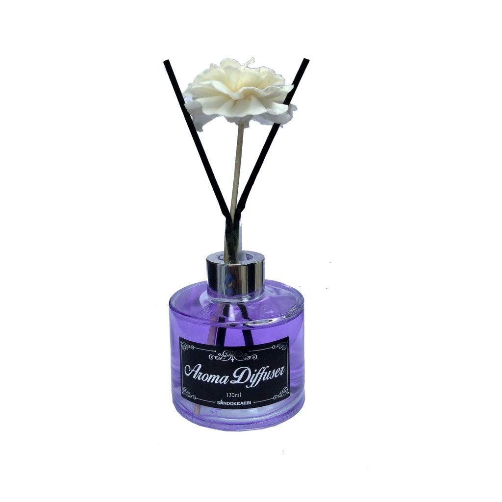 Tinh dầu thơm Aroma Diffuser Sandokkabi 130ml Hương Jasmine,Lavender,Cherry