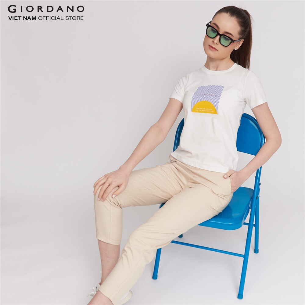 Quần Dài Khaki Nữ Giordano 05411015