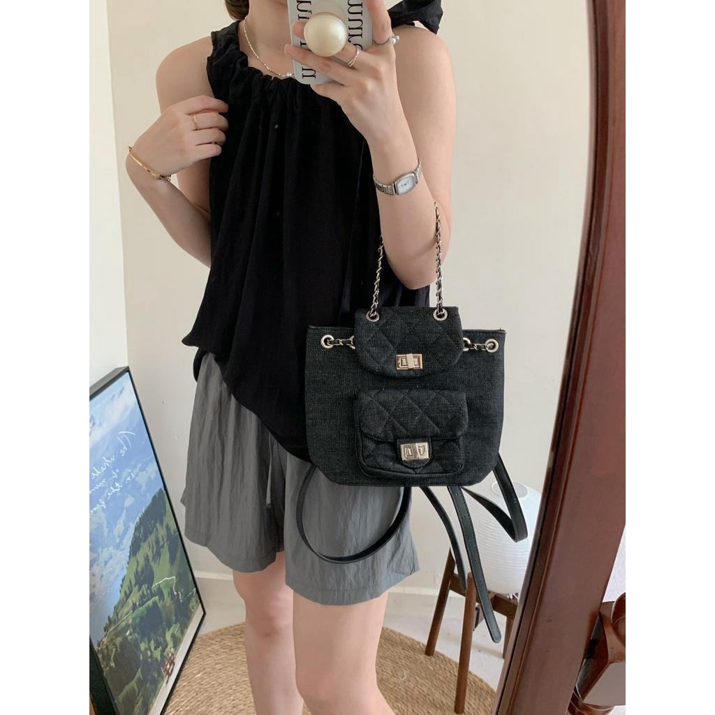 Áo Kiểu Dây Rút Dáng Chữ a Phong Cách Mùa Hè Mới 65538