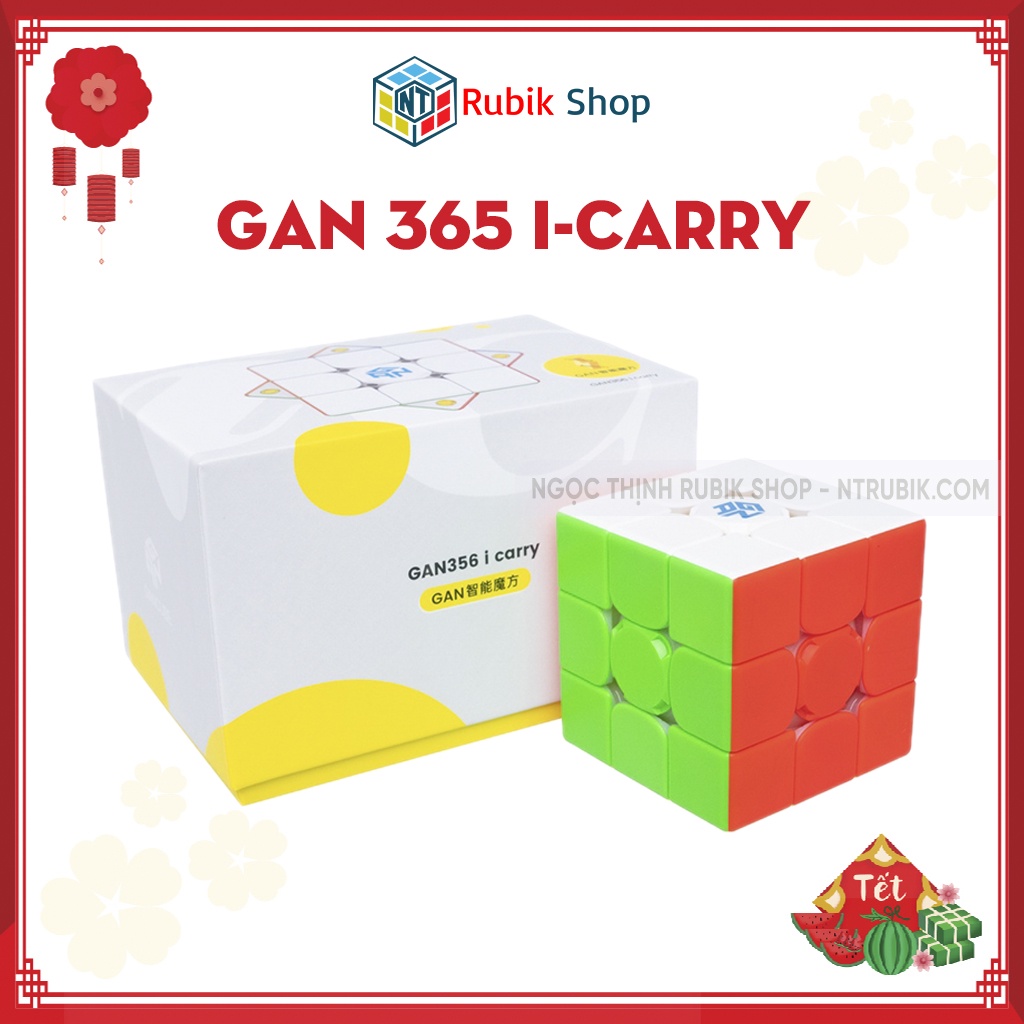 Rubik Thông Minh Rubik Gan i Carry kết nối với điện thoại Stickerless Có thumbnail