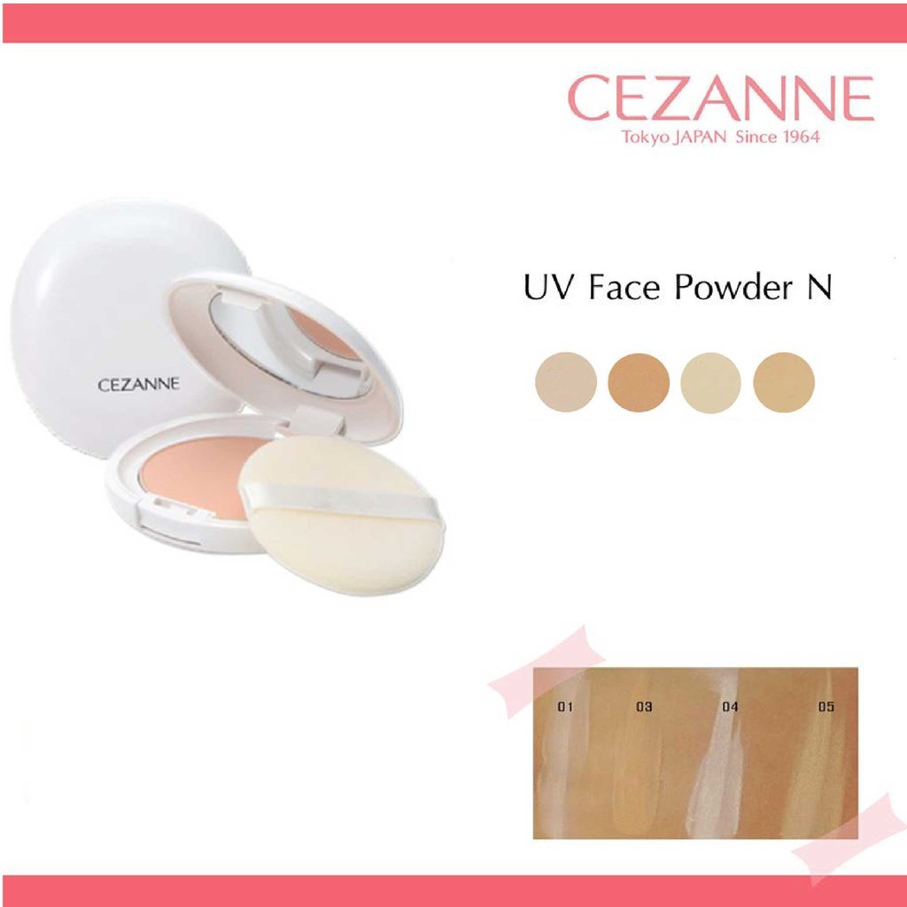 [Mã FMCG8 giảm 8% đơn 250K] Phấn phủ Cezanne Uv Face Powder N - 11 Gr