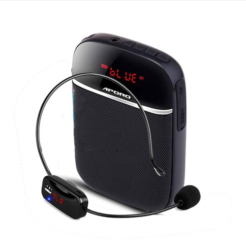 Máy Trợ giảng không dây có Bluetooth Aporo T2 UHF giảm sốc