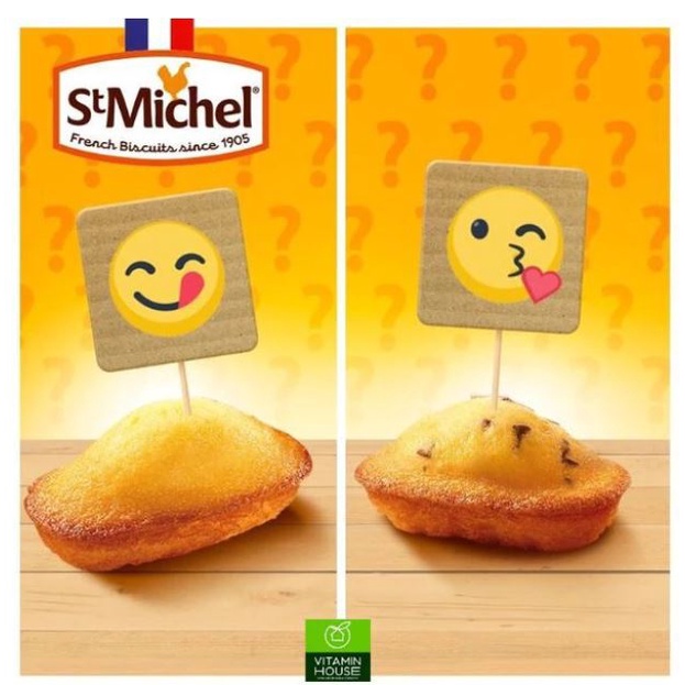 Bánh cake St Michel mini madeleines 175g
