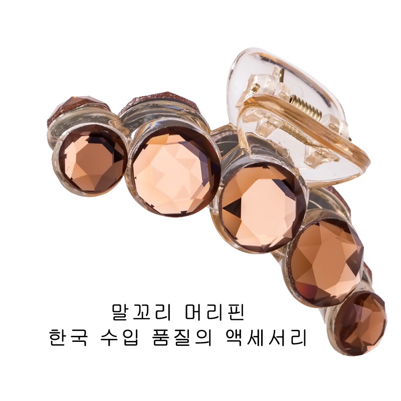 Kẹp Tóc Đính Đá Pha Lê Phong Cách Hàn Quốc Cho Nữ