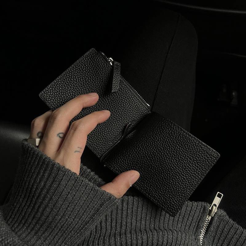 Ví Da Margiela MM6 Phối Khóa Kéo Chất Lượng