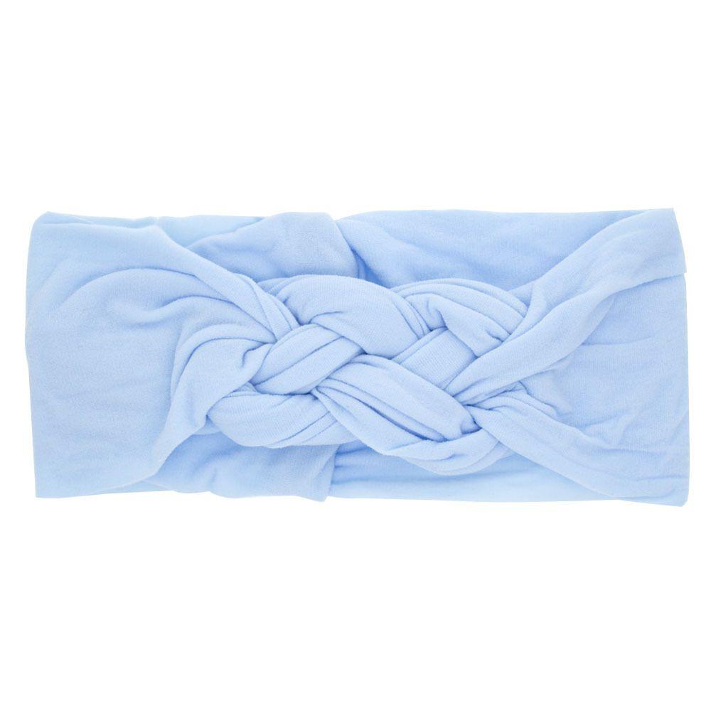 Băng Đô Bện Sợi Nylon Cài Đầu Cho Bé Sơ Sinh