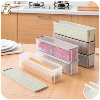 Hộp nhựa dài đa năng dùng cho nhà bếp/tủ lạnh
