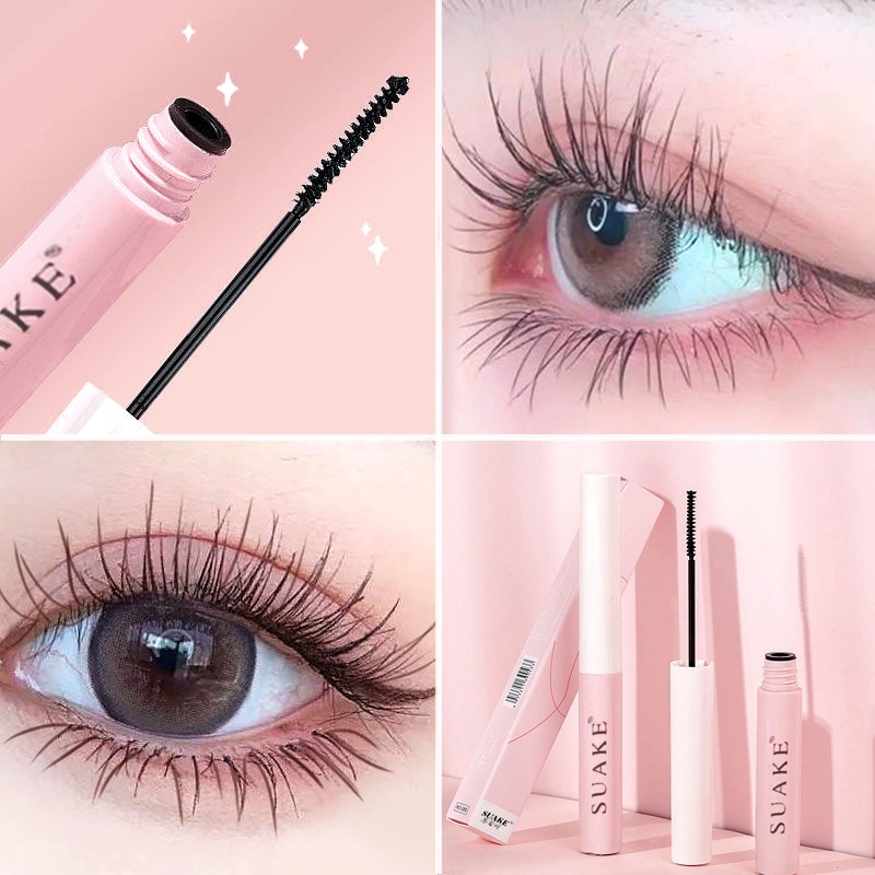 Mascara Dạng Lỏng Đầu Cọ Mịn Tự Nhiên Lâu Trôi Chống Thấm Nước