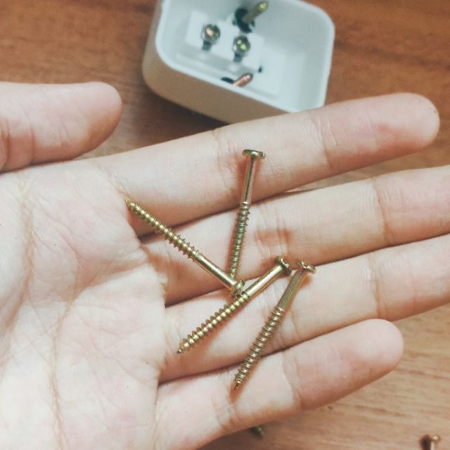 Combo 10 Vít bắt vặn cố định công tắc hoặc cầu dao cb vào tấp lô điện
