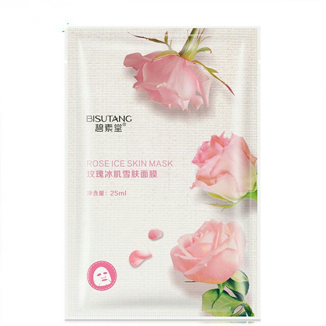 Mặt Nạ Trái Cây Rainbow Bisutang 8 Vị Dưỡng Trắng, Dưỡng Ẩm, Dưỡng Da Mụn Mask Nội Địa Trung Chính Hãng