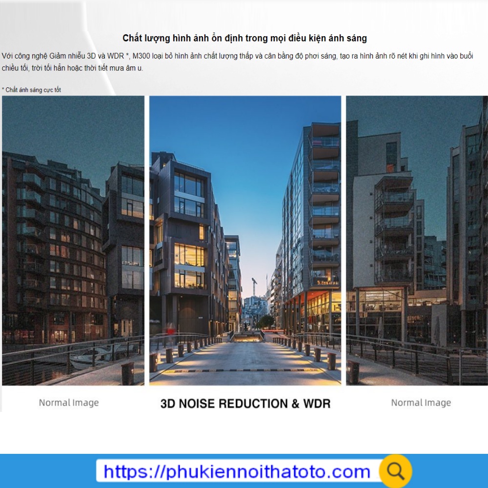 Camera Hành Trình 70Mai M300 - Bản Quốc Tế - Bảo Hành 12 Tháng