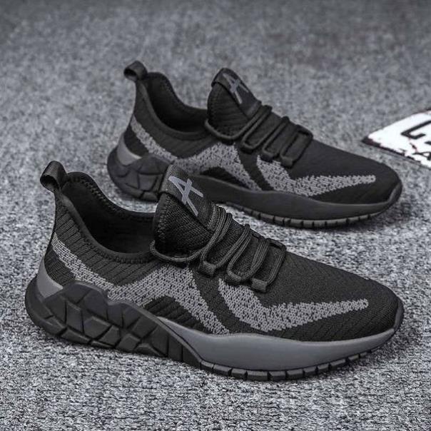 Giày Nam Thể Thao Đen , Giày Sneaker Nam Đen Đế Mềm , Đi Làm Đi Chơi Đều Phù Hợp - Mã sản phẩm U71 -11/11