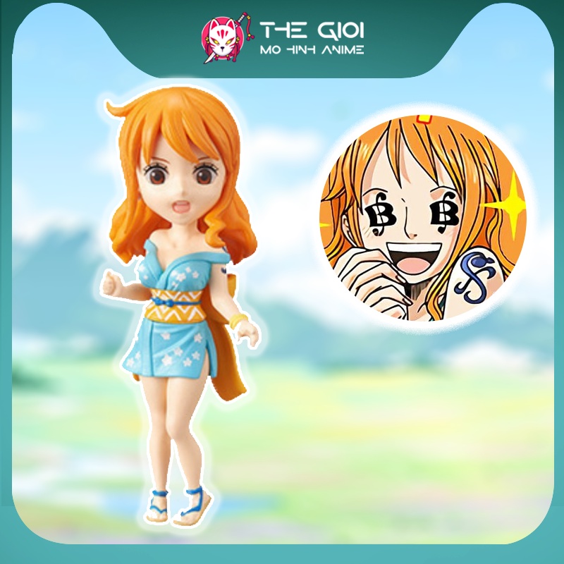 Mô hình Vua Hải Tặc figure One Piece Set 10 Mô Hình Băng Mũ Rơm Wano cao 5 -10 cm - mô hình one piece