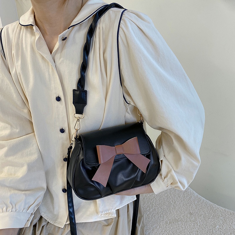 Túi xách nữ đeo chéo đẹp - túi đeo vai thời trang đính nơ superbag 363