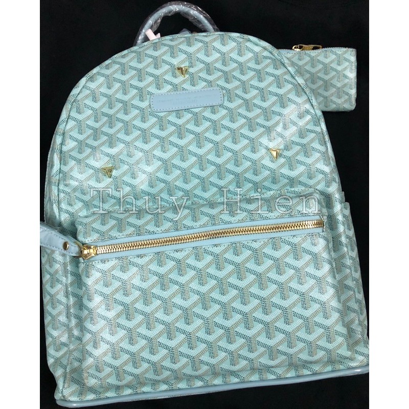 Sẵn ] Hình thật 💠 Balo EDMOND MAISON Xanh- Hàng Auth- Full phụ kiện💠 màu xanh | Shopee Việt Nam