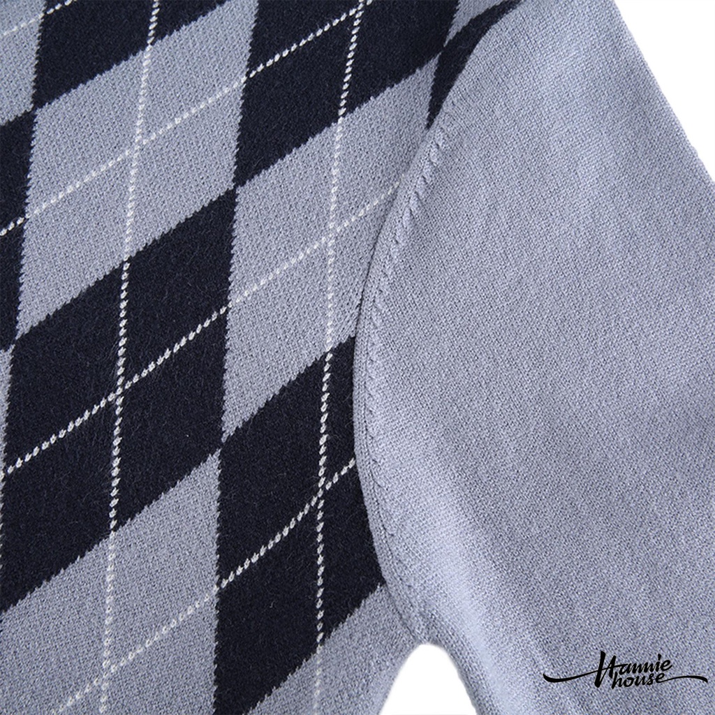 Áo len dài tay cổ chữ V hợp thời trang cho nữ