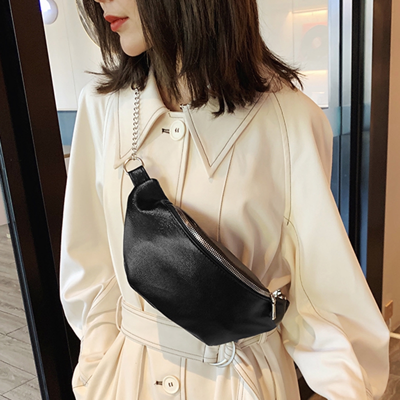 Túi đeo hông IELGY kích thước nhỏ phong cách Hàn Quốc thời trang cho nữ